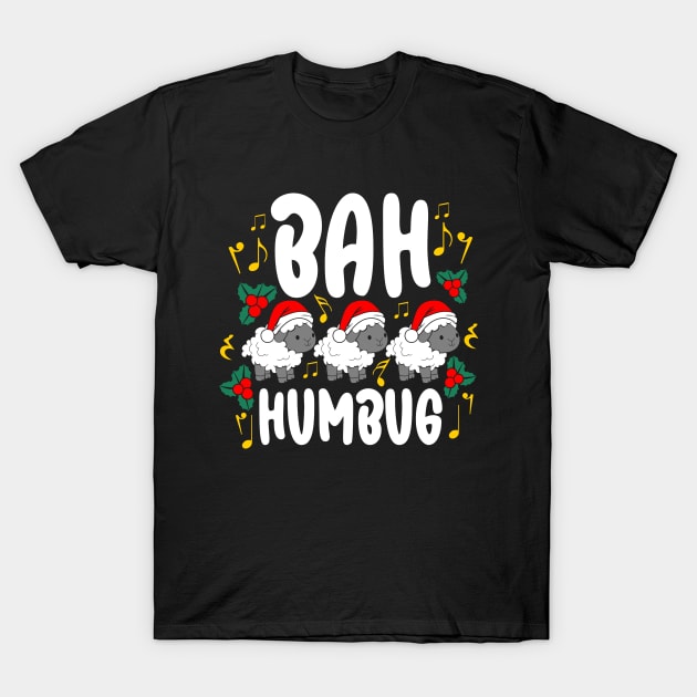 Bah Humbug Christmas T-Shirt by Chiko&Molly